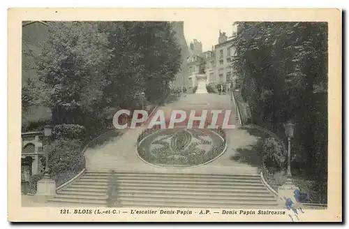 Cartes postales Blois L et C L'Escalier Denis Papin