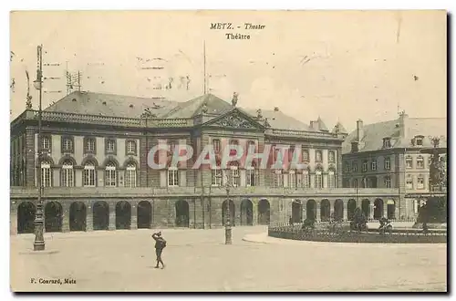 Cartes postales Metz Theatre