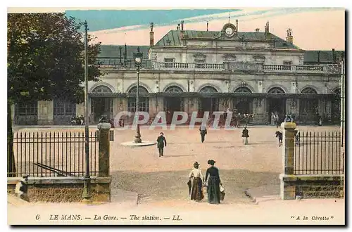 Cartes postales Le Mans La Gare