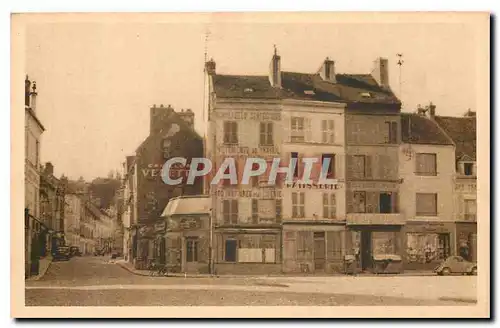 Cartes postales La Ferte sous Jouarre La Place et la Rue de la Gare Patisserie Vedette