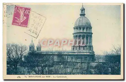 Cartes postales Boulogne sur Mer La Cathedrale