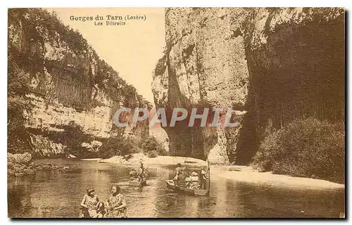 Cartes postales Gorges du Tarn Loxere Les Detroits