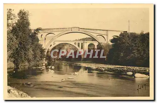 Cartes postales La Douce France Environs de Ceret Pyr Or le pont du Diable sur le Tech