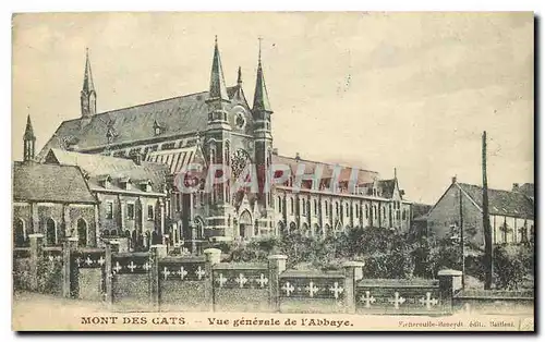 Cartes postales Mont des Cats vue generale de l'Abbaye