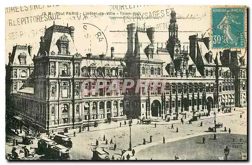 Ansichtskarte AK Tout Paris l'Hotel de Ville