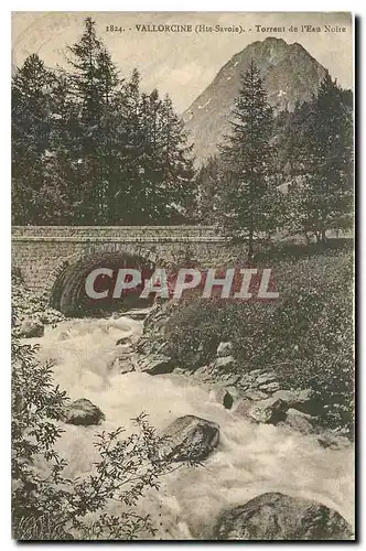 Cartes postales Vallorcine Hte Savoie Torrent de l'Eau Noire