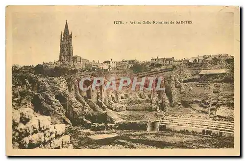 Cartes postales Arenes Gallo Romaines de Saintes