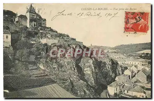 Cartes postales Cousin la Roche Vue prise des Roches