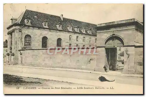 Ansichtskarte AK Langres Caserne du Petit Seminaire