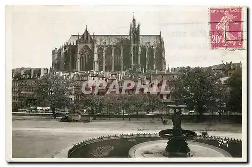 Ansichtskarte AK La Douce France Metz Moselle La Cathedrale