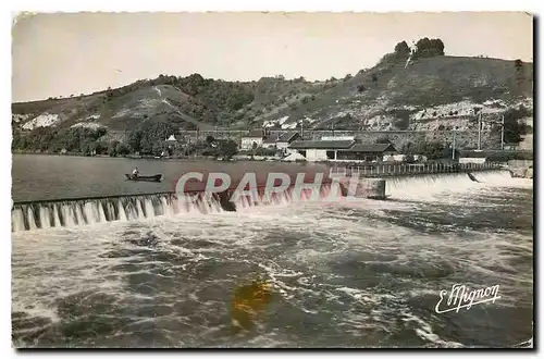 Ansichtskarte AK Sens Yonne Le Barrage Saint Bon