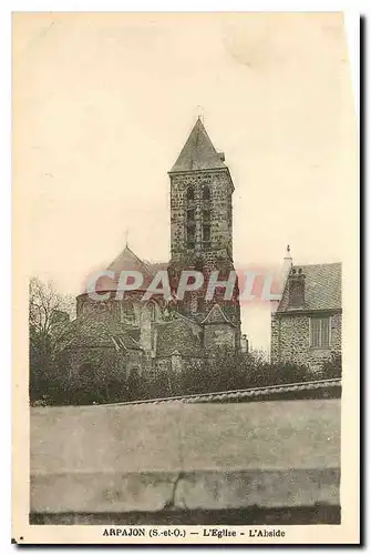 Cartes postales Arpajon S et O L'Eglise L'Abside