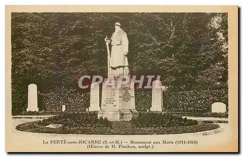 Cartes postales La Ferte sous Jouarre S & M Monument aux Morts