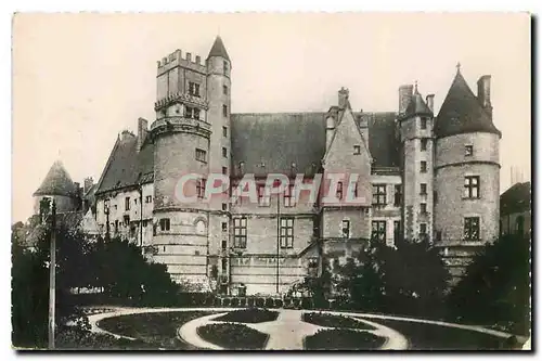 Ansichtskarte AK Bourges Cher Palais Jacques Coeur Vue prise de la Place du Berry