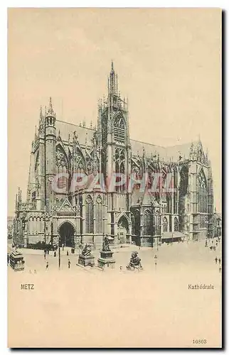 Cartes postales Metz Cathedrale