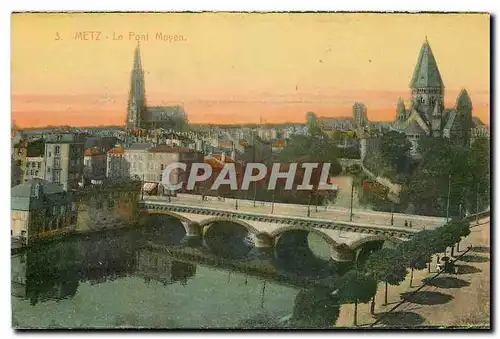 Cartes postales Metz Le Pont Mopen