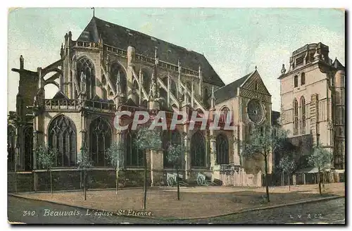 Cartes postales Beauvais L'Eglise St Etienne