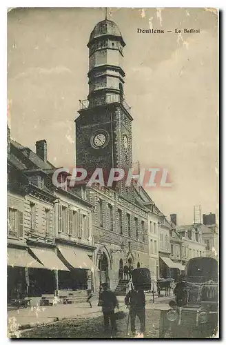 Cartes postales Doullens Le Beffroi Automobile