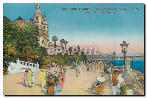 Cartes postales Monte Carlo Les Tarrasses du Casino