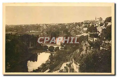 Cartes postales Poitiers Vienne Vallee du Clain Le Pont du Chemin de fer Les coteaux de la Tranchee
