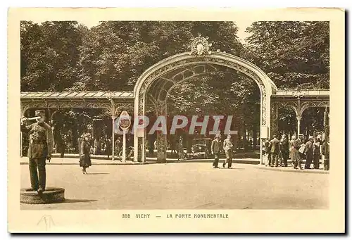 Cartes postales Vichy La Porte monumentale