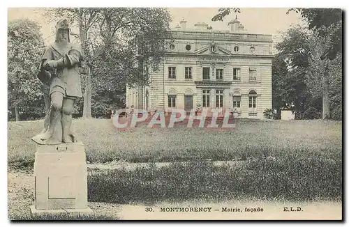 Cartes postales Montmorency Mairie facade