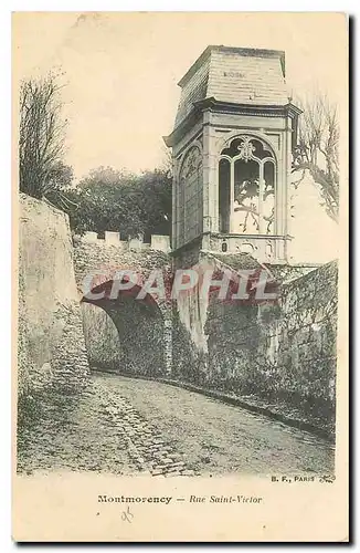 Cartes postales Montmorency Rue Saint Victor