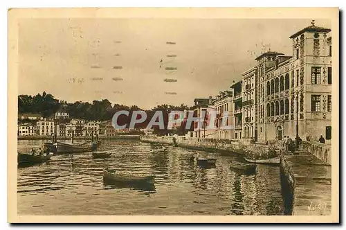 Ansichtskarte AK St Jean de Luz Basses Pyrenees Le Quai de l'infante