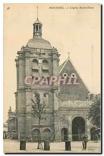 Cartes postales Pontoise L'Eglise Notre Dame
