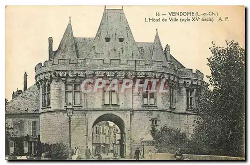 Cartes postales Vendome L et Ch L'Hotel de Ville