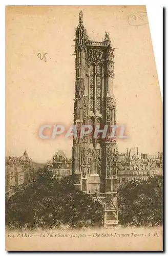 Cartes postales Paris La Tour Saint Jacques