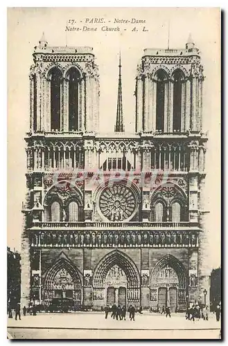 Cartes postales Paris Notre Dame