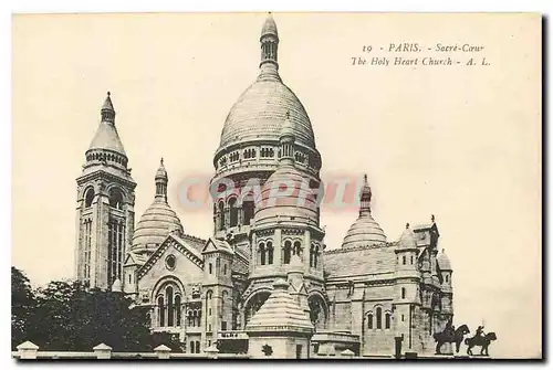 Cartes postales Paris Sacre Coeur