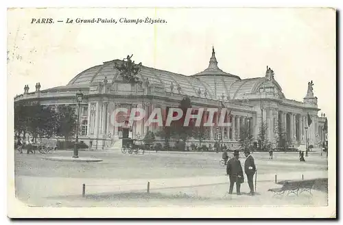 Ansichtskarte AK Paris Le Grand Palais Champs Elysees