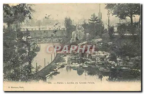 Ansichtskarte AK Paris Jardin du Grand Palais