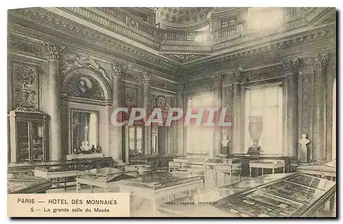 Ansichtskarte AK Paris Hotel des Monnaies La Grande Salle du Musee