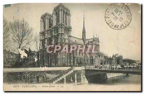 Cartes postales Paris Notre Dame