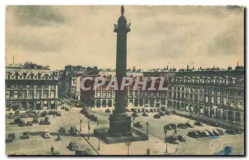 Ansichtskarte AK Paris et ses Merveilles Place Vendome et colonne de la grande Armee