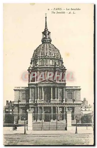 Cartes postales Paris les Invalides