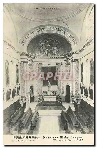 Ansichtskarte AK La Chapelle L'Autel de la Vierge Seminaire des Missions Etrangeres