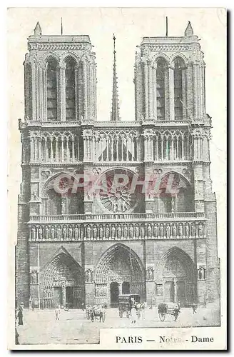 Cartes postales Paris Notre Dame