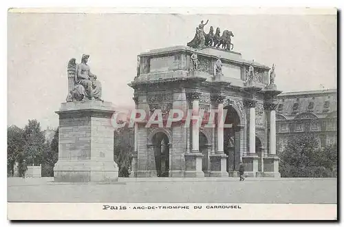 Cartes postales Paris Arc de Triomphe du Carrousel