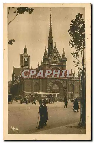 Ansichtskarte AK Les Petits Tableaux de Paris l'eglise Saint Laurent