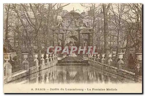 Ansichtskarte AK Paris Jardin du Luxembourg la Fontaine Medicis