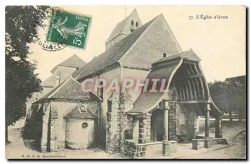 Cartes postales L'Eglise d'Avon