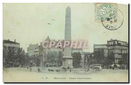 Cartes postales Marseille Place Castellane