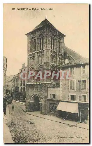 Cartes postales Poitiers Eglise St Porchaire