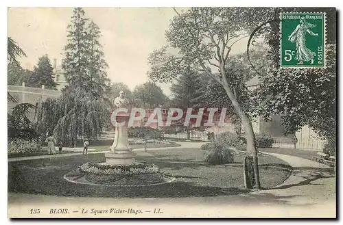 Cartes postales Blois le Square Victor Hugo