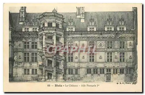 Cartes postales Poitiers le Chateau Aile Francois 1er