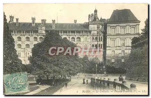 Cartes postales Poitiers le Chateau Facade Francois 1er